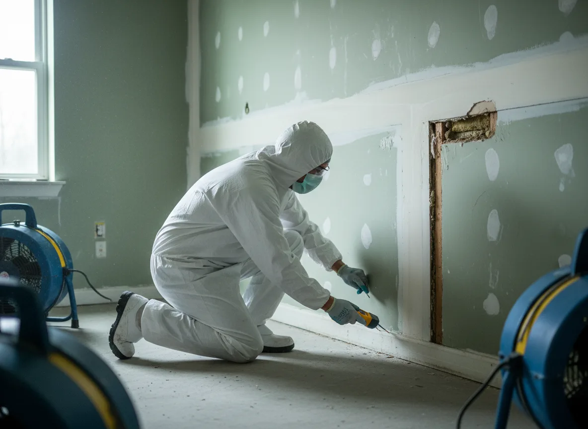 Water Damage Restoration company in St Columbans, NE